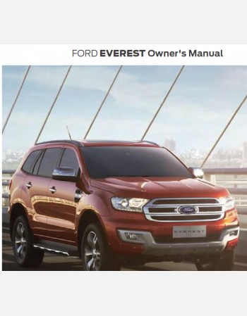 ford everest 2016 2017 2018 owners manual